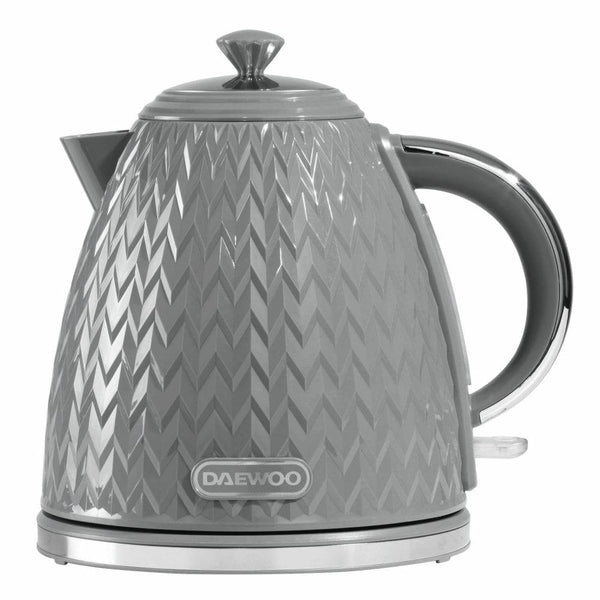 Daewoo Argyle Grey Jug Kettle | 1.7L - Choice Stores