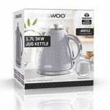 Daewoo Argyle Grey Jug Kettle | 1.7L - Choice Stores