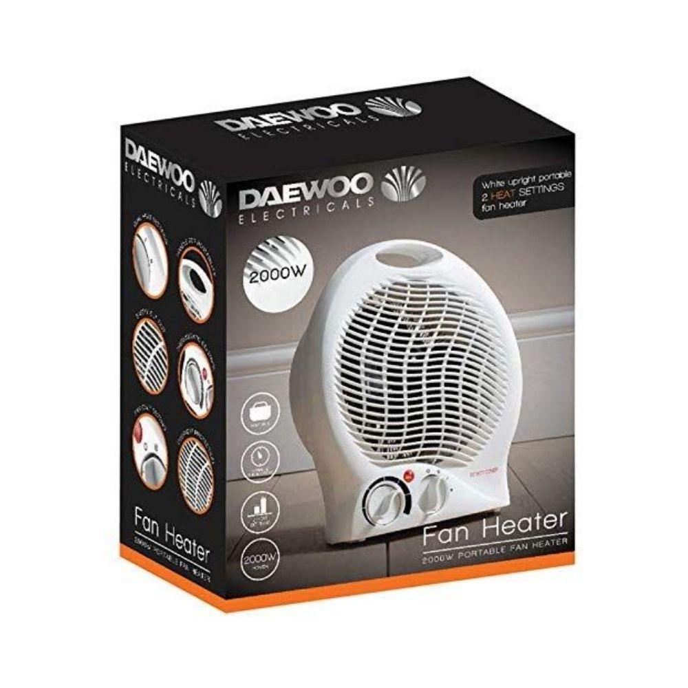 Daewoo Fan Heater With Dual Heat Settings | 2000W - Choice Stores