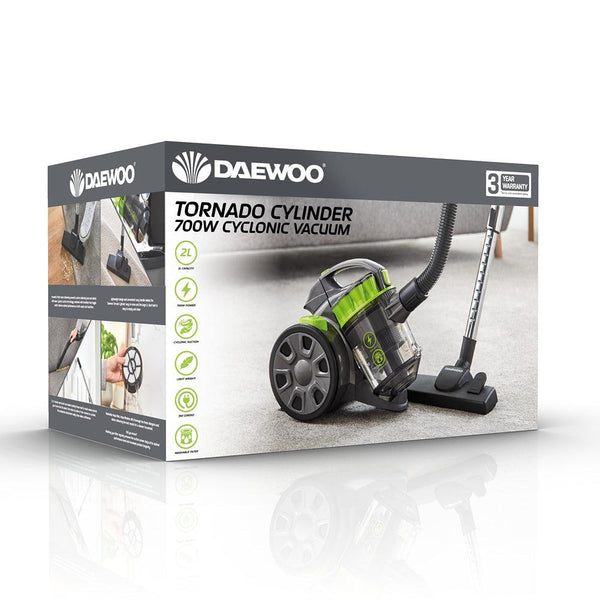 Daewoo Tornado Cylinder Cyclonic Vacuum | 700W - Choice Stores