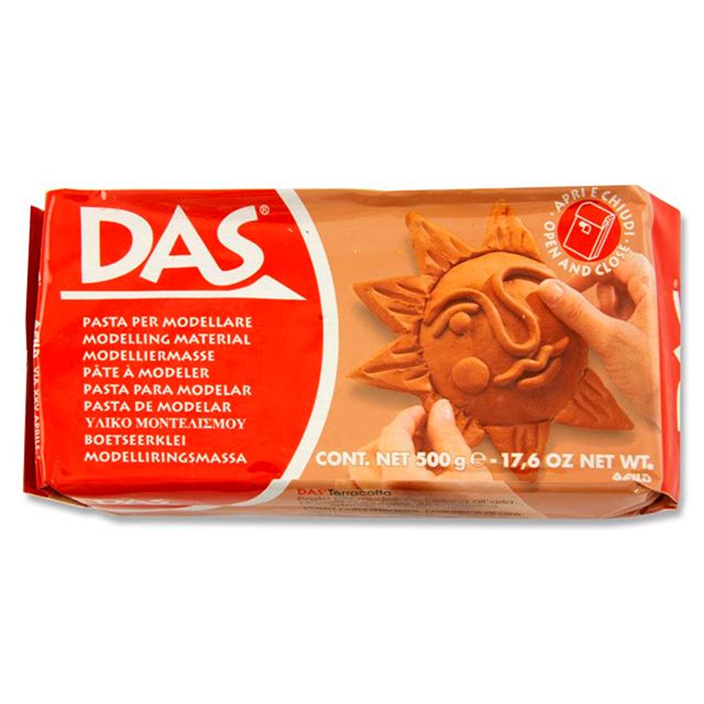 Das Terracotta Air Hardening Modelling Clay | 1/2kg - Choice Stores