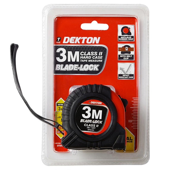 Dekton 3 m x 19 mm Hard Case Tape Measure - Choice Stores