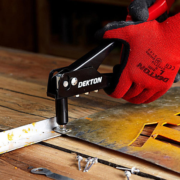 Dekton 4 Head Rivet Gun | Heavy Duty Hand Riveter - Choice Stores