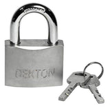 Dekton 40mm Satin Padlock With 3 Security Keys - Choice Stores