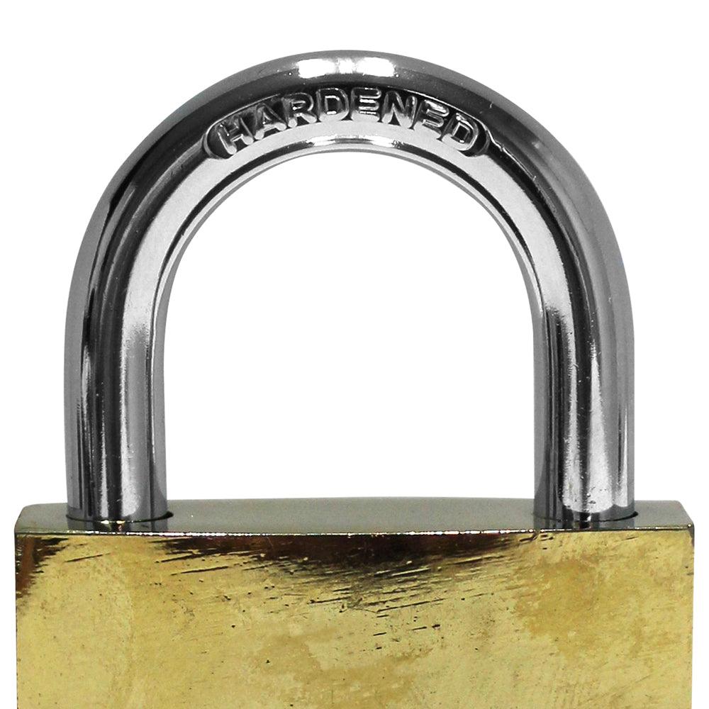 Dekton 60mm Titanium Plated Iron Padlock - Choice Stores