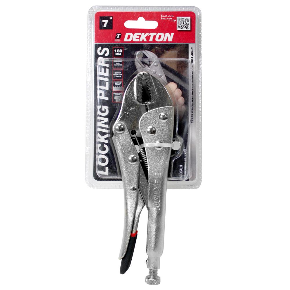 Dekton 7in Straight Jaw Locking Plier - Choice Stores