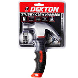 Dekton 8Oz Stubby Claw Hammer | Durable Carbon Steel - Choice Stores