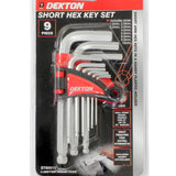 Dekton Ball End Short Hex Key 9 Piece Set - Choice Stores