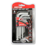 Dekton Ball End Short Hex Key 9 Piece Set - Choice Stores