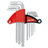 Dekton Ball End Short Hex Key 9 Piece Set - Choice Stores