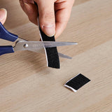 Dekton Black 20 mm x 1 m Hook & Loop | 100% Nylon With Backing Glue - Choice Stores