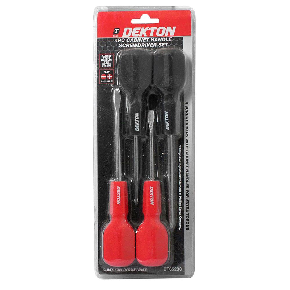 Dekton Cabinet Handle Screwdriver | 4 Piece Set - Choice Stores