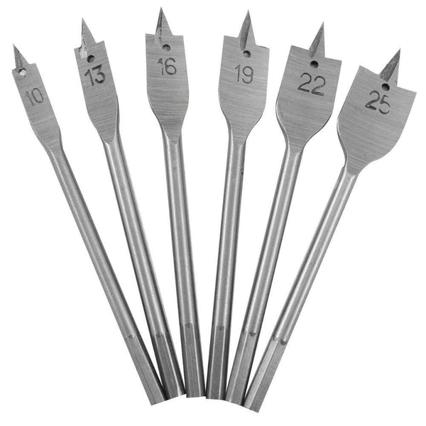 Dekton Flat Wood Drill Bit Set | 6 Piece - Choice Stores