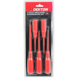 Dekton Insulated Screwdriver Set | 5 Piece Set - Choice Stores