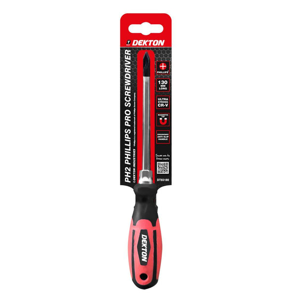 Dekton Philips No2 x 130 mm Pro Screwdriver - Choice Stores