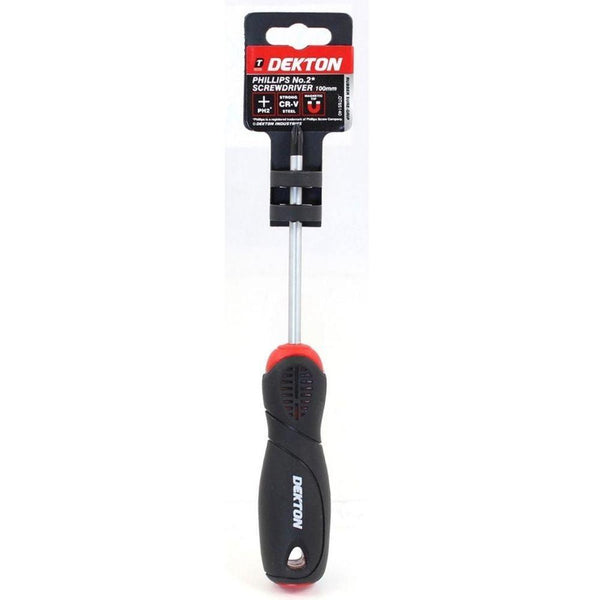 Dekton Phillips #2 Screwdriver 100mm | DT65140 - Choice Stores