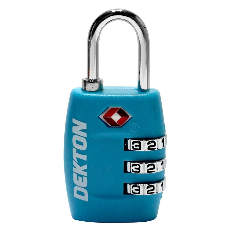 Dekton Sr3 30 mm Combination Padlock | TSA Approved - Choice Stores