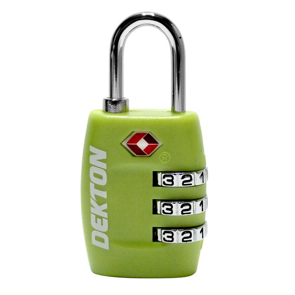 Dekton Sr3 30 mm Combination Padlock | TSA Approved - Choice Stores