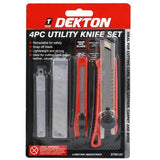 Dekton Utility Knife Set | 4 Piece - Choice Stores