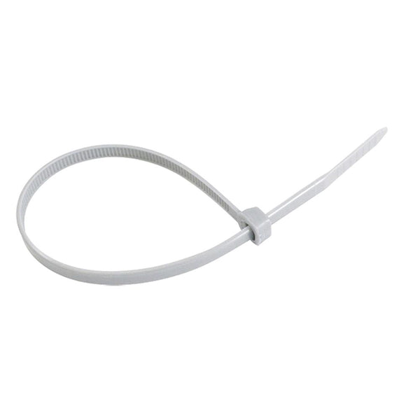 Dekton White Cable Ties 4.8mm x 250mm | Pack of 50 - Choice Stores