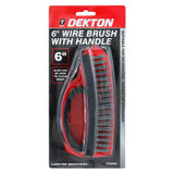 Dekton Wire Brush With Grip Handle - Choice Stores