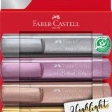 Faber Textliner Metallic Colours Set of 4 - Choice Stores