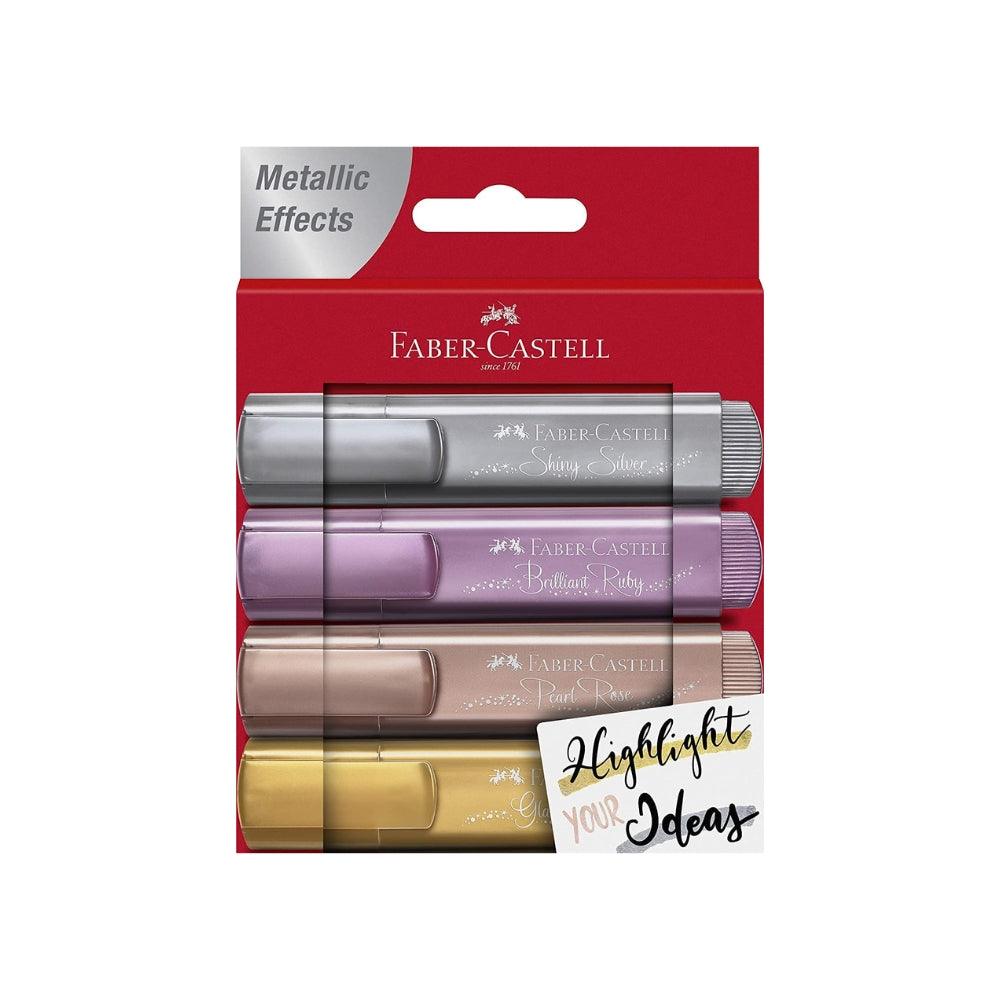 Faber Textliner Metallic Colours Set of 4 - Choice Stores