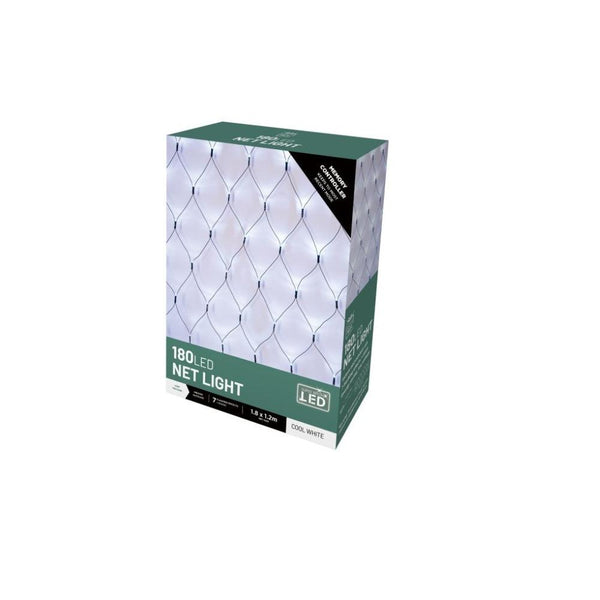 Festive Magic 180 White LED Net Christmas Lights | 8 Functions - Choice Stores