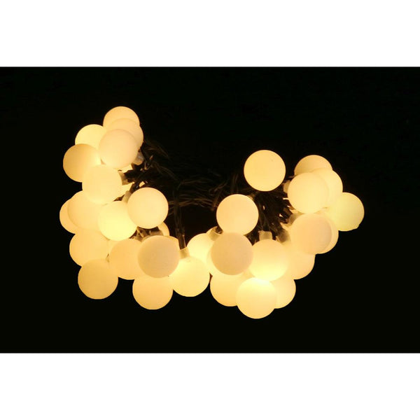 Festive Magic 50 Warm White Battery Operated LED Glow Ball Christmas Lights - Choice Stores