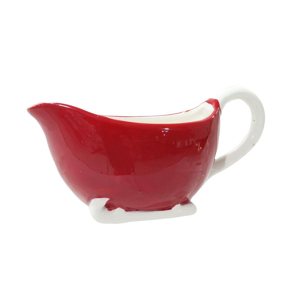 Festive Magic Ceramic Santa Sleigh Gravy Boat | 24cm - Choice Stores