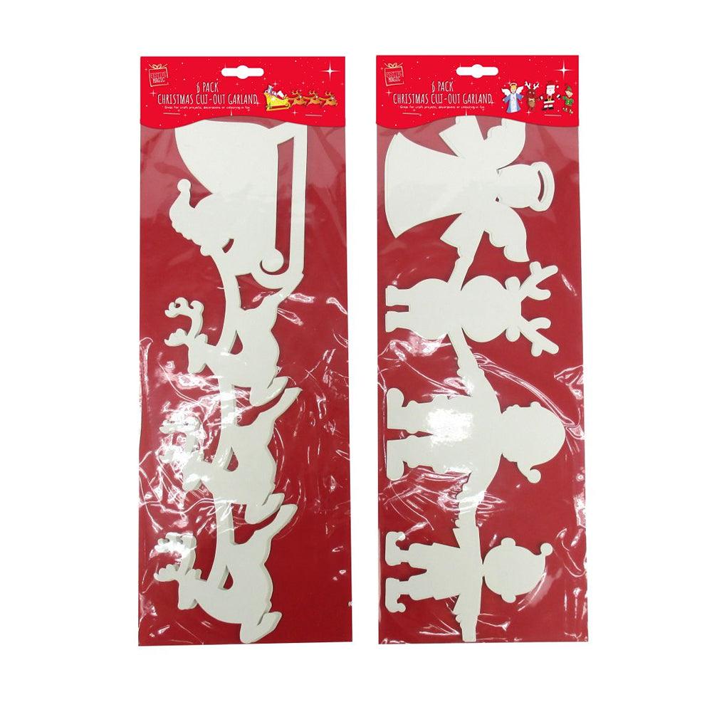 Festive Magic Cut-Out Garland | Pack of 6 - Choice Stores