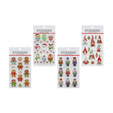 Festive Magic Foil Christmas Character Stickers | 15cm - Choice Stores