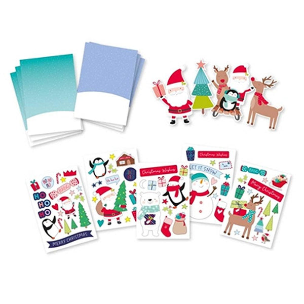 Festive Wonderland Make Your Own Christmas Cards | Pack of 6 - Choice Stores