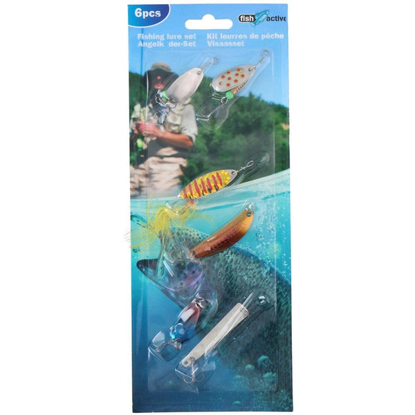 Fish Active Fishing Lures Set | Pack of 6 - Choice Stores