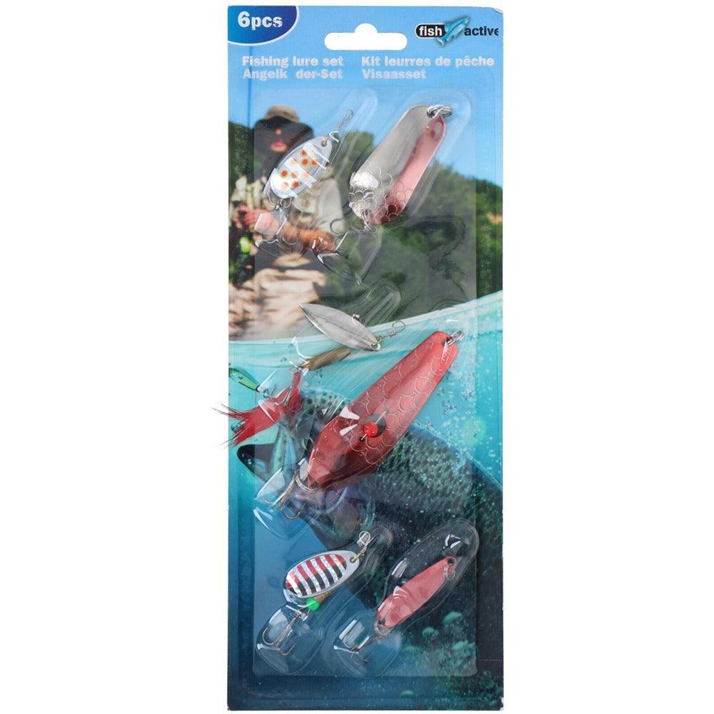 Fish Active Fishing Lures Set | Pack of 6 - Choice Stores