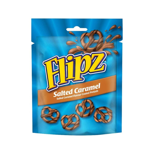 Flipz Salted Caramel Chocolate Pretzels | 90g - Choice Stores