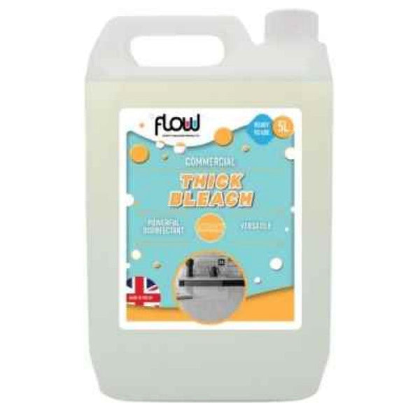 Flow Commercial Thick Bleach | 5L - Choice Stores