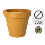 Flowerpot Ecken & Kanten Round | Ocher - Choice Stores