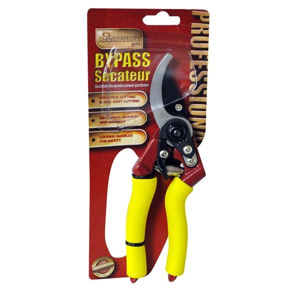 Garden Pro Cushion Grip Deluxe Bypass Secateurs - Choice Stores