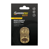 Garden Pro Master Brass Female Hose Fitting - Choice Stores