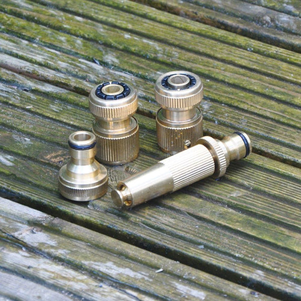 Garden Pro Master Brass Hose Fitting Set - Choice Stores