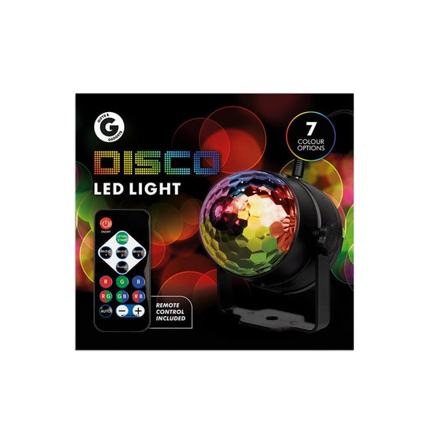 Gifts & Gadgets Disco LED Light | Includes Remote Control & USB Cable - Choice Stores