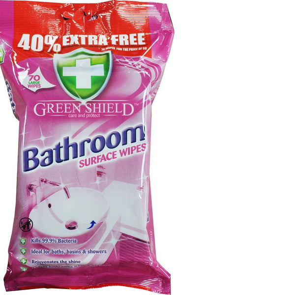 Greenshield Bathroom Surface Wipes | Pack 70 - Choice Stores