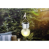 Grundig Colour Changing Solar LED Hanging Glass Bulb Light | 2 Functions - Choice Stores