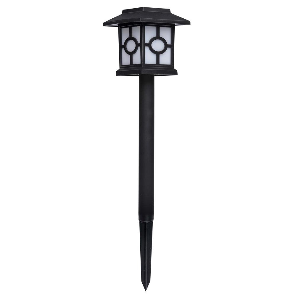 Grundig Warm White Solar LED Black Garden Stake Light | 3 Piece Set - Choice Stores