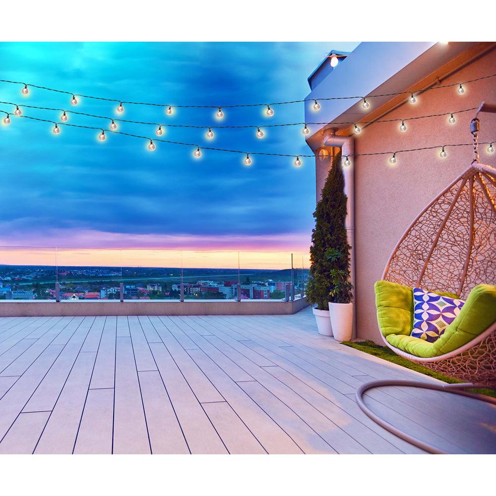 Grundig Warm White Solar LED String Lights | 100 Lights - Choice Stores