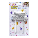 Happy Birthday Day Plaque Candle - Choice Stores