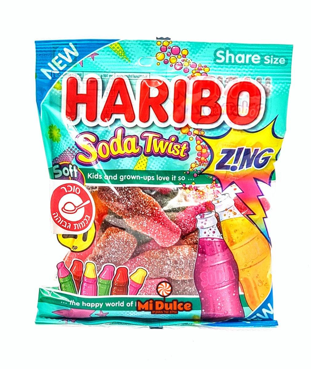 Haribo Soda Twist Zing Bag | 140g - Choice Stores