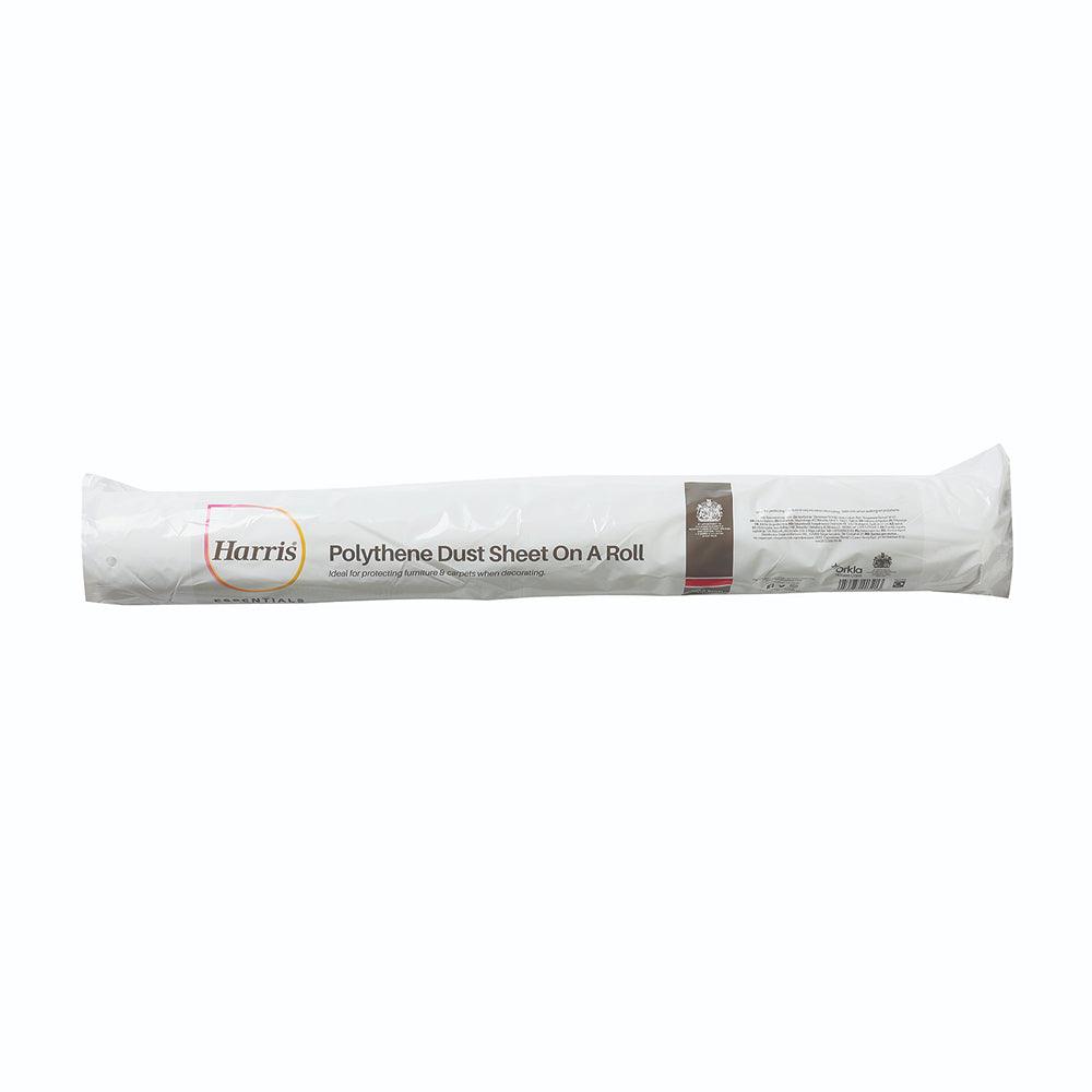 Harris Essentials Plastic Dustsheet On a Roll | 2 x 50m - Choice Stores