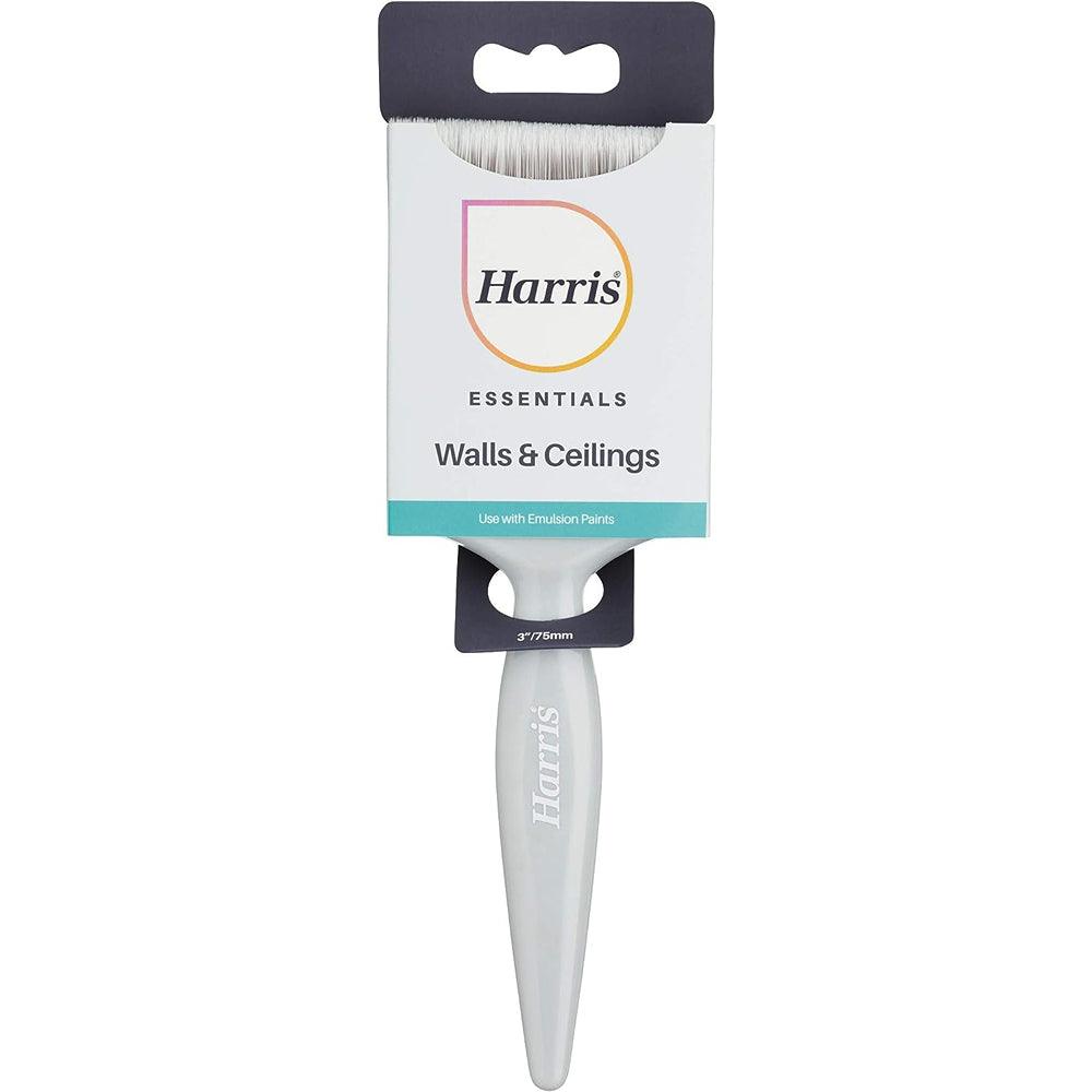 Harris Essentials Walls & Ceilings Paint Brush | 75mm/3in - Choice Stores